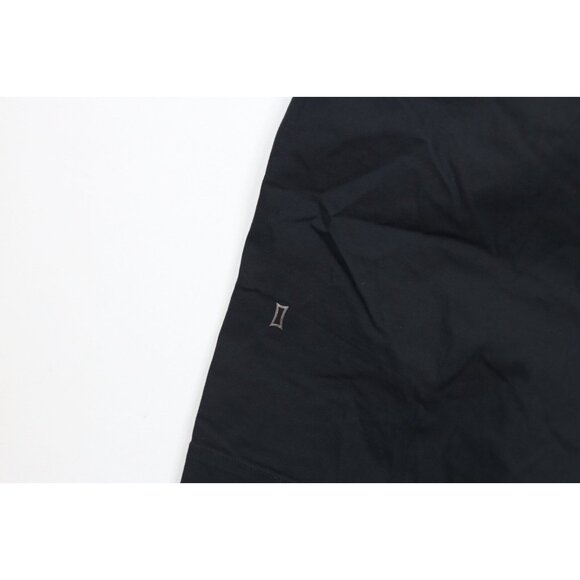 Kit & Ace Mens Size 32 Faded Flat Front Above Knee Tech Chino Shorts Black - Picture 12 of 12